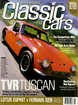 THOROUGHBRED & CLASSIC CARS 1999 OCT - AUTO UNION STREAMLINER, MG COMP RACERS